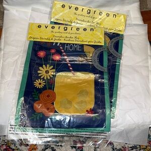 Decorative outdoor flag lot(2) new